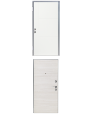 Porta blindata - Sicura Silver L800 X H2100 (Apertura porta: Spinta a destra)