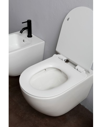 WC Nemesi sospeso Rimless 55 x 36 cm - Serie Nemesi