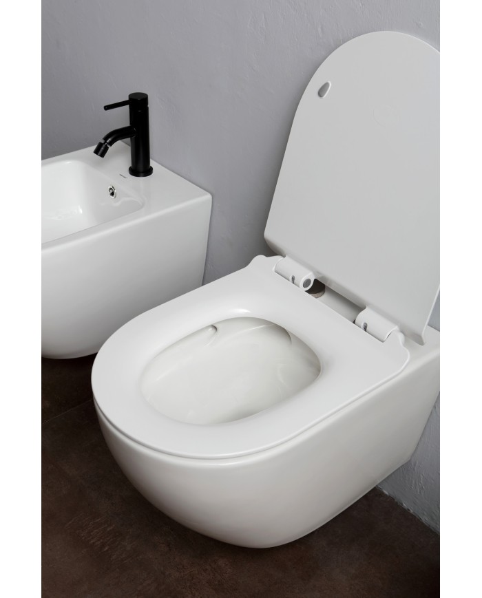 WC Nemesi sospeso Rimless 55 x 36 cm - Serie Nemesi