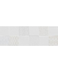 Rivestimento in Bitech pasta bianca 25 x 75 - Serie Glam