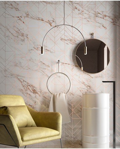 Gres porcellanato 60 x 120 Decoro Design Shine - Serie Sunshine