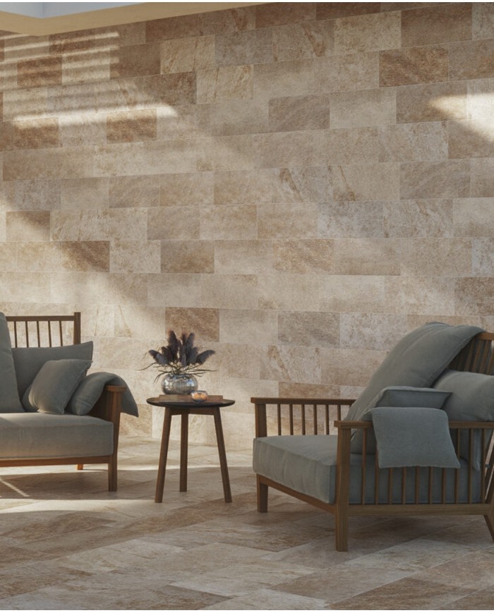 Gres porcellanato smaltato 30 x 60 Naturale - Serie Dolomia