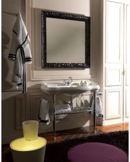 Lavabo 100 monoforo (Tre fori su richiesta) - Serie Retrò