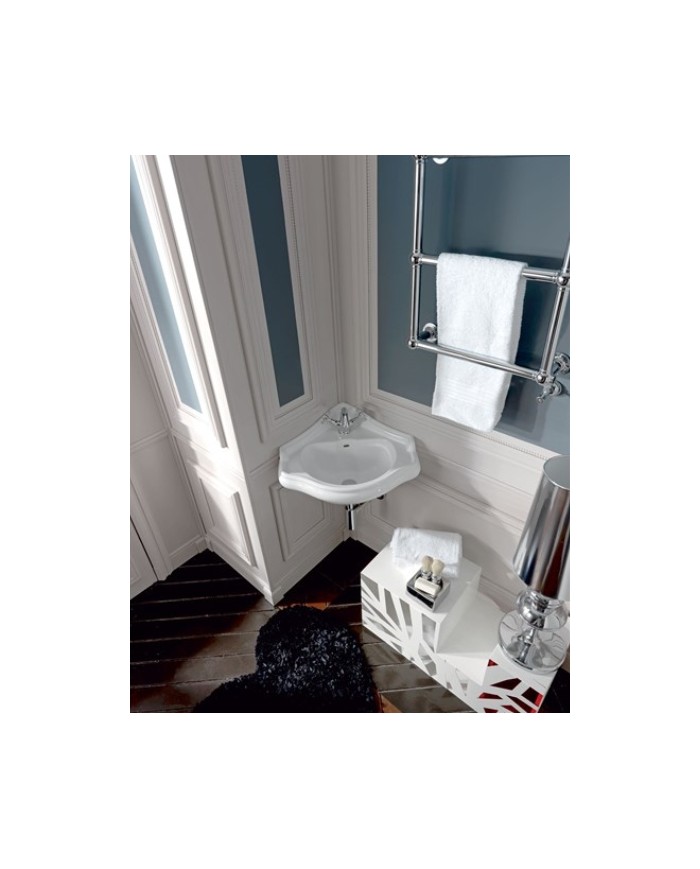 Lavabo angolo 41 monoforo - Serie Retrò