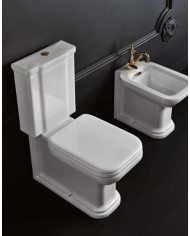 WC filo muro monoblocco unico - Serie Waldorf