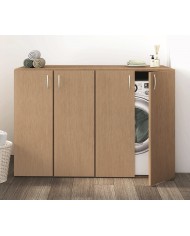 Composizione portalavatrice e portasciugatrice in foto - Serie Denise