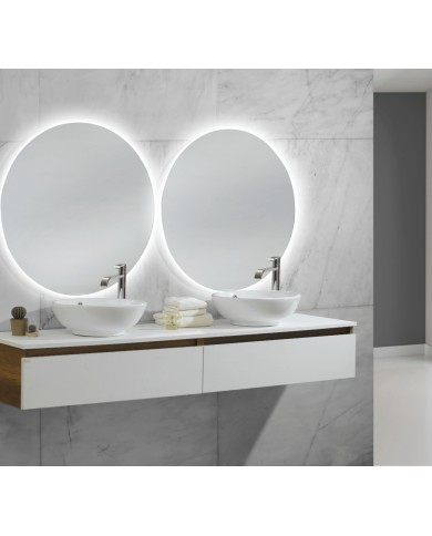 Mobile bagno sospeso 2 cassetti - Serie Vietri