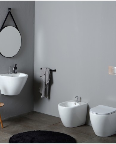 Bidet Nemesi Rimless 52 x 36 cm - Serie Nemesi