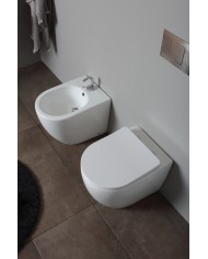 Bidet Nemesi Rimless 52 x 36 cm - Serie Nemesi