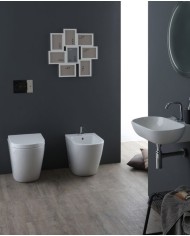 Bidet Nemesi Rimless 55 x 36 cm - Serie Nemesi