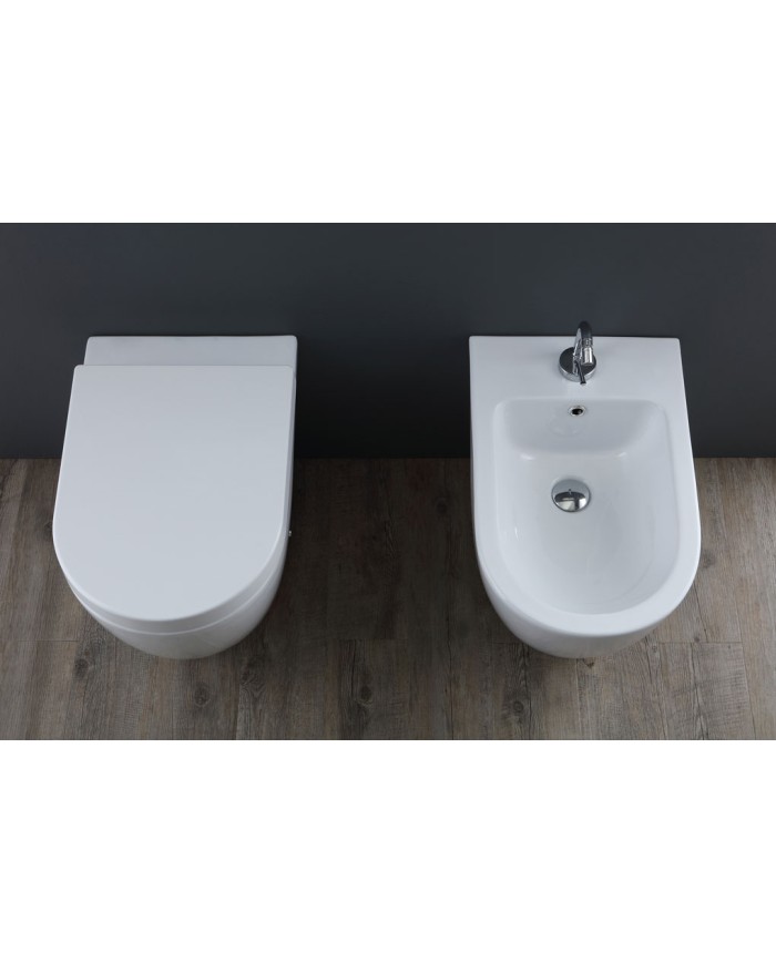 Bidet Nemesi Rimless 55 x 36 cm - Serie Nemesi