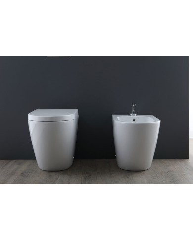 Bidet Nemesi Rimless 55 x 36 cm - Serie Nemesi
