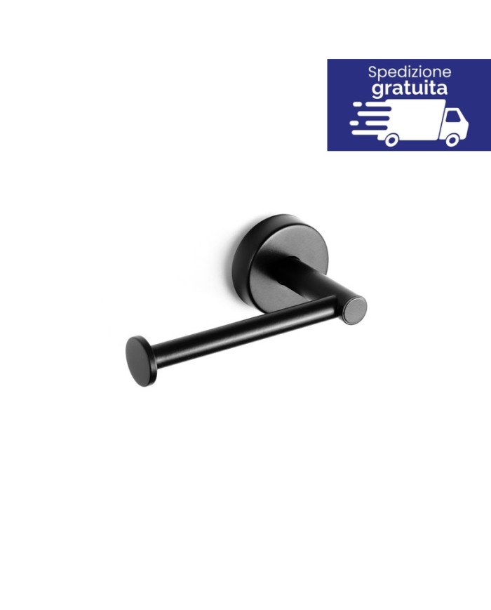 Portarotolo - Tipologia Uno Nero Opaco