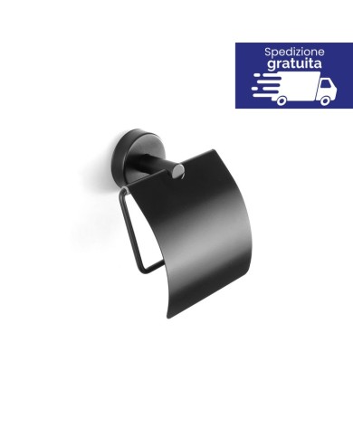 Portarotolo - Tipologia Uno Nero Opaco