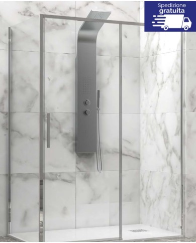 Cabina doccia - Tipologia Lea 400 & L-3811 Cromo