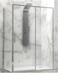 Cabina doccia - Tipologia Lea 400 & L-3811 Cromo