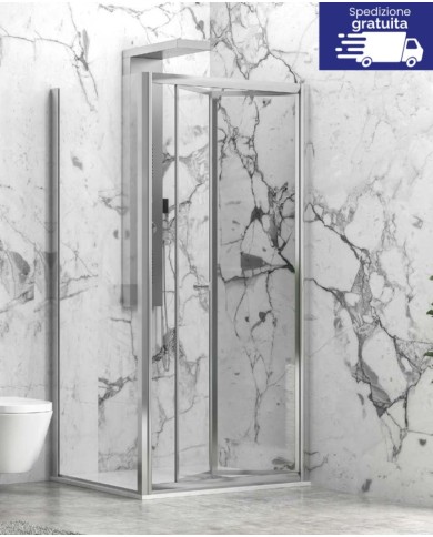 Cabina doccia - Tipologia M-4S & S-10 Cromo