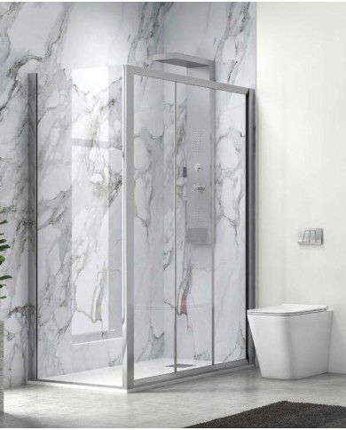 Cabina doccia - Tipologia Penta 300 & S-10 Cromo