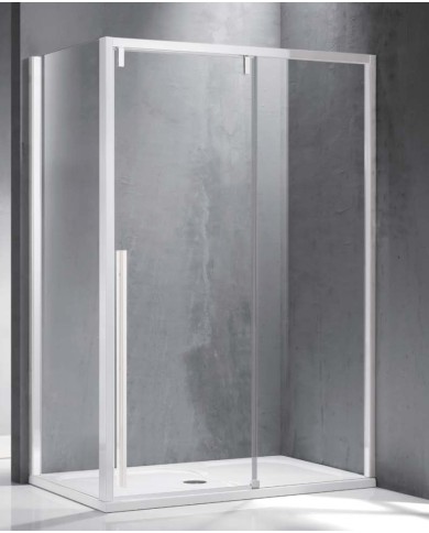 Cabina doccia - Tipologia Santorini 400 & NR-10 Bianco Opaco