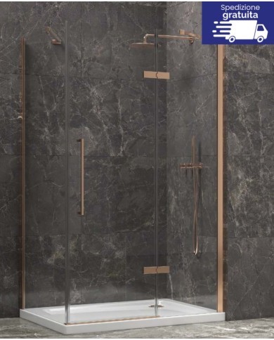 Cabina doccia - Tipologia Tinos 100 Rose Gold
