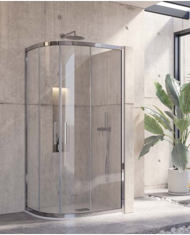 Cabina doccia Semicircolare - Tipologia Inox 200