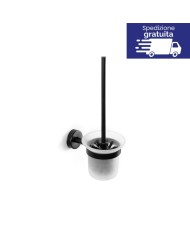 Portascopino sospeso - Tipologia Uno Nero Opaco