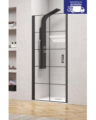 Cabina doccia da muro a muro - Tipologia Pivot Porta