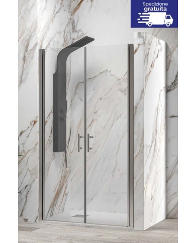 Cabina doccia da muro a muro - Tipologia S 28 Sallon