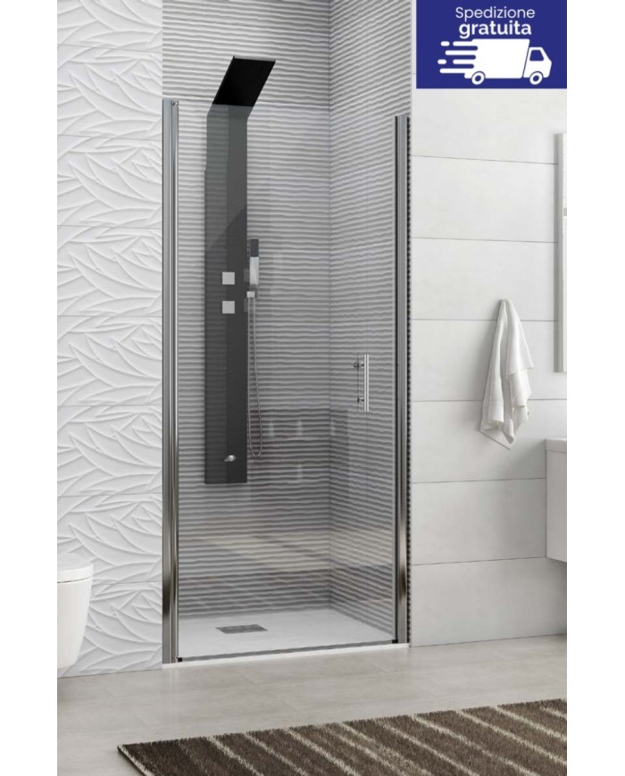 Cabina doccia da muro a muro - Tipologia S 28 porta