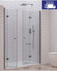 Cabina doccia da muro a muro - Tipologia S 7 DP Cromo