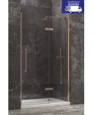 Cabina doccia da muro a muro - Tipologia Tinos 400 Rose Gold