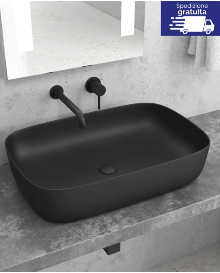 Lavabo da appoggio 60x49 cm