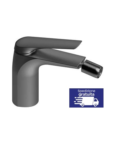 Miscelatore Gun Metal per Bidet - Serie Lea