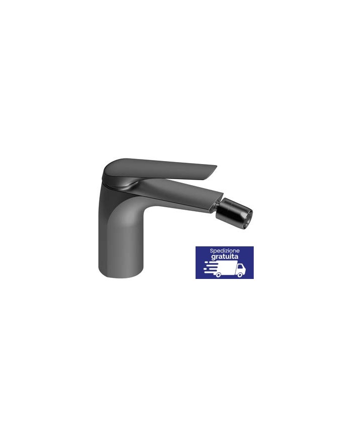 Miscelatore Gun Metal per Bidet - Serie Lea