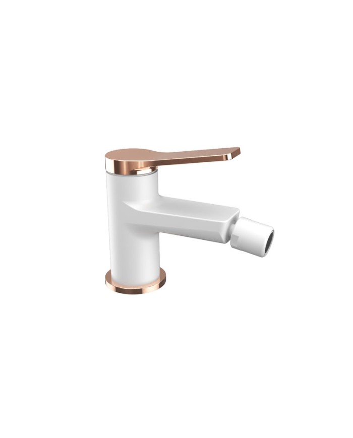 Miscelatore bianco per bidet - Serie Andare
