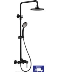 Miscelatore doccia fissa con getto vasca - Serie Artemis