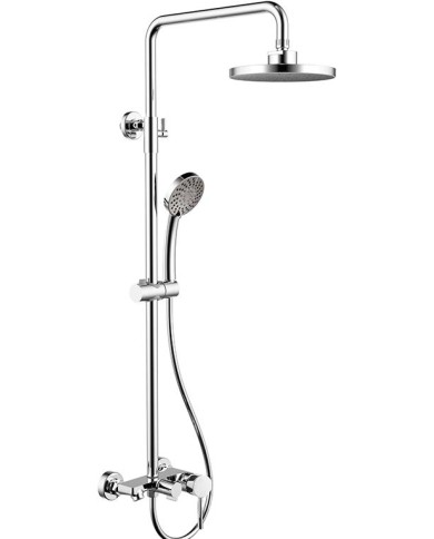 Miscelatore doccia fissa con getto vasca - Serie Artemis