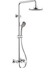 Miscelatore doccia fissa con getto vasca - Serie Artemis