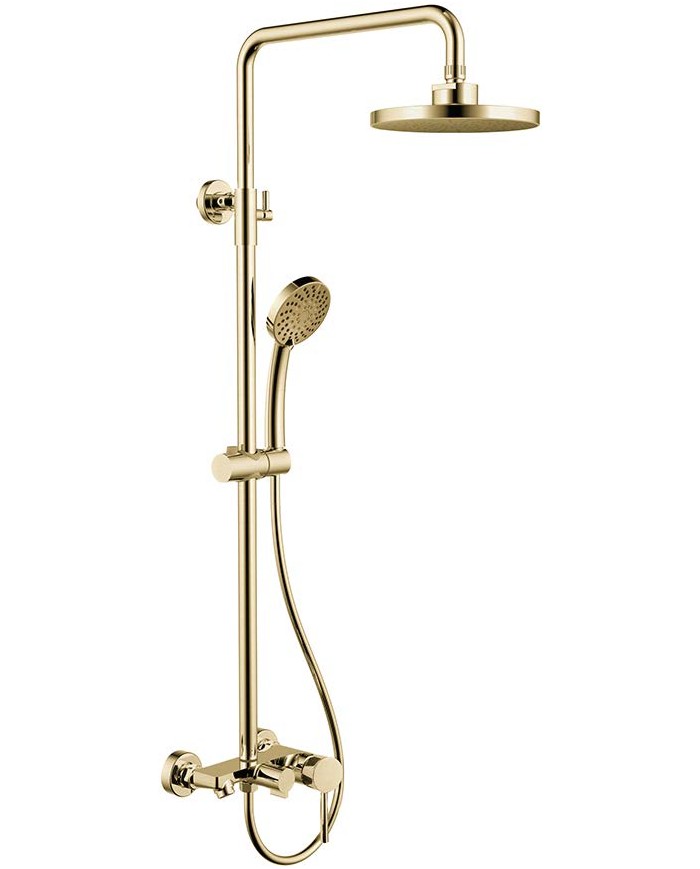 Miscelatore doccia fissa con getto vasca - Serie Artemis