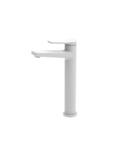 Miscelatore bianco alto per lavabo - Serie Andare
