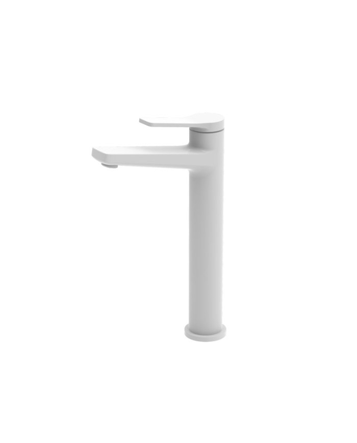 Miscelatore bianco alto per lavabo - Serie Andare