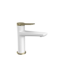 Miscelatore bianco per lavabo - Serie Andare