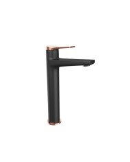 Miscelatore nero per lavabo alto - Serie Andare
