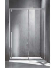 Cabina doccia da muro a muro - Tipologia Santorini 400 Cromo