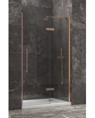 Cabina doccia da muro a muro - Tipologia Tinos 400 Rose Gold