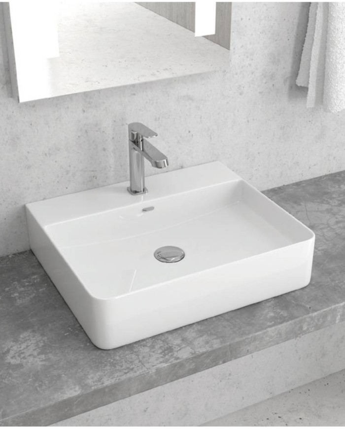 Lavabo da appoggio 50x42 cm