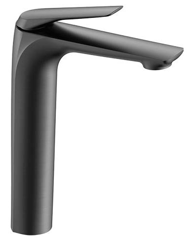 Miscelatore Gun Metal per lavabo alto - Serie Lea