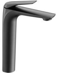 Miscelatore Gun Metal per lavabo alto - Serie Lea