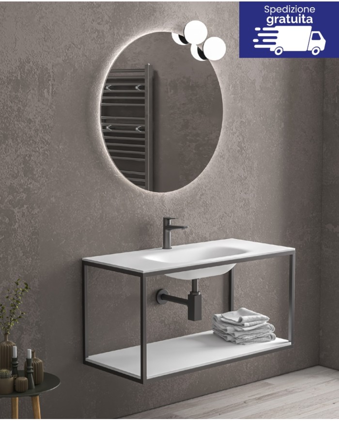 Composizione in foto - New Sospeso 100 Gun Metal