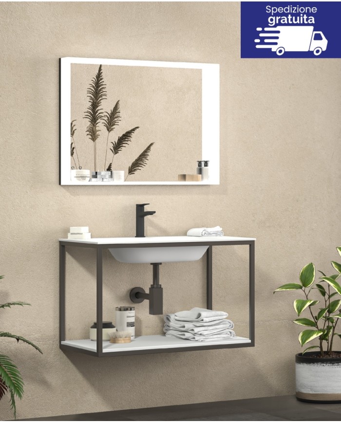 Composizione in foto - New Sospeso 80 Gun Metal